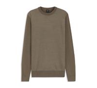 BOSS Pullover aus Schurwoll-Mix mit verschiedenen Strukturen - Style H-Hincluso_IN, 50564601 Braun S