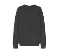 BOSS Pullover aus Schurwoll-Mix mit verschiedenen Strukturen - Style H-Hincluso_IN, 50564601 Dunkelgrau XXL