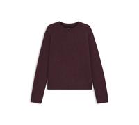 BOSS Pullover aus Stretch-Garnen mit Rundhalsausschnitt - Style Febisan, 50478315 Dunkelrot XS