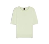 BOSS Pullover aus Strick mit Logo-Stickerei - Style C_Fiaffu, 50557077 Grün XL