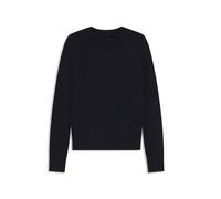 BOSS Pullover aus Woll-Mix mit gerolltem Ausschnitt und Ärmelbündchen - Style C_Fesperanasy, 50548930 Dunkelblau XS