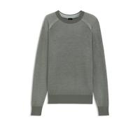 BOSS Herren Pullover mit Wolle AKAJER, anthrazit, Gr. XXL