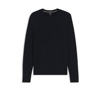 BOSS BLACK Hetico Wool/Cashmere Cable Sweater Dark Blue Blau XL