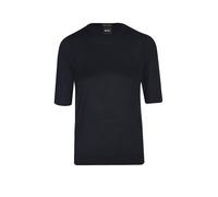 BOSS Damen Strickpullover aus Schurwolle, marine, Gr. S