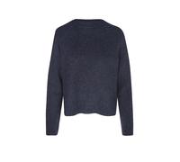 BOSS Damen Strickpullover mit Alpaka FEBISAN Regular Fit, marine, Gr. XL