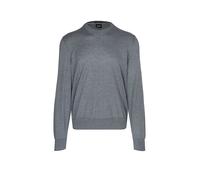 BOSS Regular-Fit Pullover aus Merinowolle - Style H-Leno, 50565469 Grau L