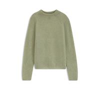 BOSS Pullover mit Stehkragen aus Alpaka-Mix - Style Fewena, 50564438 Grün S