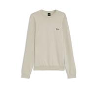 BOSS Pullover mit verschiedenen Strukturen und Feuchtigkeitsmanagement - Style KN_Momentum-X CN, 50547507 Hellbeige S