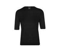 BOSS Damen Strickpullover aus Schurwolle, schwarz, Gr. XL