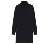 BOSS Pulloverkleid aus Woll-Mix mit geschlitztem Rollkragen - Style C_Feringatessa, 50550493 Dunkelblau XS