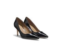 BOSS Pumps aus Leder mit Absatz und Logo-Prägung - Style Miah_Pump70_NA, 50573442 Schwarz 42