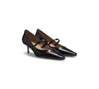 BOSS Pumps aus poliertem Leder mit Riemen - Style Charlize_Pump50_AB, 50552994 Schwarz 40