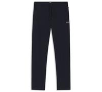 BOSS Pyjama-Hose aus Baumwoll-Mix mit Logo-Stickerei - Style Waffle Pants, 50535877 Dunkelblau XL