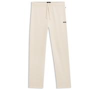 BOSS Pyjama-Hose aus Baumwoll-Mix mit Logo-Stickerei - Style Waffle Pants, 50535877 Weiß XXL