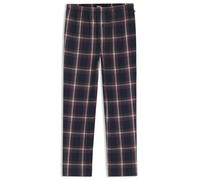 BOSS Pyjama-Hose aus Baumwoll-Mix mit tonalem Karo-Muster - Style Holiday Pants, 50550764 Dunkelblau / Rot XL