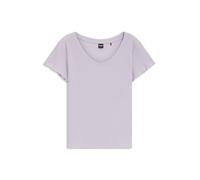 BOSS Pyjama-Shirt aus Baumwoll-Mix mit Waffelstruktur - Style Cosy Waffle_T-Shirt, 50557177 Flieder M