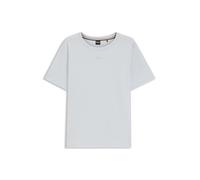 BOSS Pyjama-Shirt aus Stretch-Baumwolle mit Logo-Print - Style CI_T-Shirt, 50510322 Hellblau XS