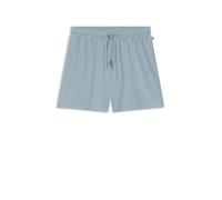 BOSS Pyjama-Shorts aus elastischer Baumwolle mit Logo-Kordeln - Style CI_Shorts CW, 50515606 Hellblau XL