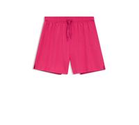 BOSS Pyjama-Shorts aus elastischer Baumwolle mit Logo-Kordeln - Style CI_Shorts CW, 50515606 Pink L