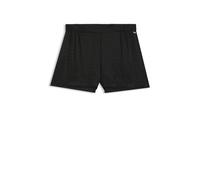 BOSS Pyjama-Shorts aus Satin mit Monogramm-Jacquard - Style B Monogram_Shorts, 50561031 Schwarz M