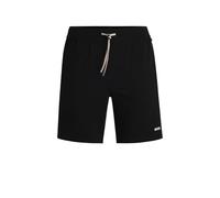 BOSS Pyjama-Shorts Aus Stretch-Baumwolle Mit Logo-Print