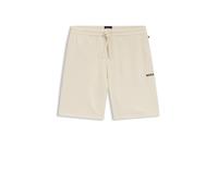 BOSS Pyjama-Shorts mit Waffelstruktur und Logo-Stickerei - Style Waffle Shorts, 50575652 Natur XXL