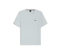 BOSS Pyjama-Top aus Waffelstrick - Style Waffle T-Shirt, 50535891 Hellblau XL