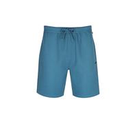 BOSS Pyjama-Shorts aus Baumwoll-Mix mit Logo-Stickerei - Style Waffle Shorts, 50535884 Blau XL