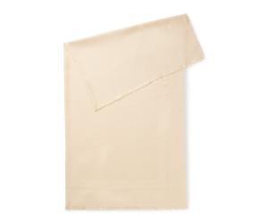 BOSS Quadratischer Schal aus Seide und Wolle mit Logo-Details - Style Zelma, 50510871 Hellrosa ONESI