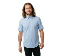 BOSS Orange Kurzarmhemd Rash_2_M Herren Hellblau S 100% Baumwolle Regular-Fit hüftlang