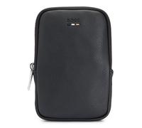 Umhängetasche mit Label-Prägung Modell 'Ray' One Size men Black