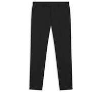 BOSS Baukasten-Schurwoll-Anzughose Herren Regular Fit Schurwolle schwarz, 25