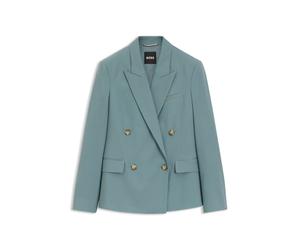 BOSS Regular-Fit Blazer aus Schurwolle - Style Jaleto9, 50546623 Blau 42