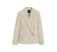 BOSS Regular-Fit Blazer aus strukturiertem Slub-Gewebe - Style Jaleto9, 50566373 Hellbeige 44