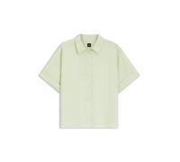 BOSS Damen Hemdbluse C_BISENAS, grün, Gr. 40