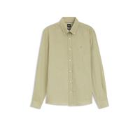 BOSS Regular-Fit Button-Down-Hemd aus Leinen - Style H-LIAM-BD-E-C1-263, 50567009 Beige XL