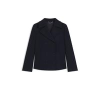 BOSS Regular Fit Jacke aus Woll-Mix in Marine, Größe 36