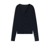 BOSS Regular-Fit Cardigan aus Woll-Mix - Style Avac_CD, 50523574 Dunkelblau L