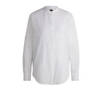Klassische Bluse BOSS ORANGE "C_Befelize_21" Gr. 38, weiß (white 100) Damen Blusen (95263135-38) white 100