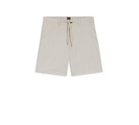 BOSS Regular-Fit Chino-Shorts aus Popeline im Baumwoll-Mix - Style Chino_ST_Shorts_1, 50559398 Hellgrau 35