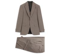 BOSS Regular-Fit Dreiteiler aus Schurwoll-Serge - Style H-Jeckson-3Pcs-263, 50571960 Hellbraun 58
