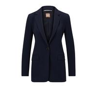 BOSS Regular-Fit Einreiher aus japanischem Krepp - Style Jocalua8, 50457442 Dunkelblau 40A