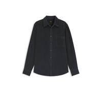 BOSS Regular-Fit Hemd aus Baumwoll-Cord - Style Relegant_6_M, 50569609 Dunkelblau L