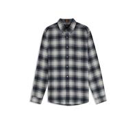 BOSS Regular-Fit Hemd aus Baumwoll-Flanell - Style Rickert_M, 50549430 Grau gemustert XXXL