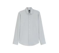 BOSS Regular-Fit Hemd aus bügelleichter Stretch-Baumwolle - Style H-JOE-K-C1-261, 50560583 Hellgrün 41