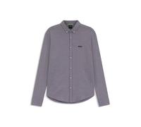 BOSS Regular-Fit Hemd aus dynamischem Baumwoll-Jersey - Style B_Motion L, 50544795 Lila XL