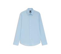 BOSS Regular Fit Hemd extra langer Arm bleu