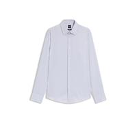 BOSS Regular-Fit Hemd aus gestreifter bügelleichter Baumwolle - Style H-JOE-K-C1-261, 50555712 Flieder 42