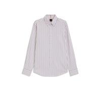 BOSS Regular-Fit Hemd aus gestreifter Stretch-Baumwolle - Style Ricoplus_M, 50544860 Rot gestreift 5XL