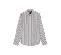BOSS Regular-Fit Hemd aus gestreifter Stretch-Baumwolle - Style Ricoplus_M, 50544860 Weiß gestreift XXL